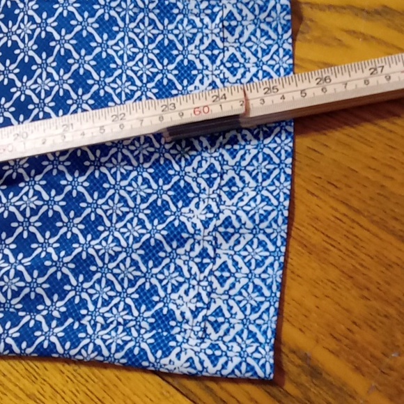 Diane Von Furstenberg  Womens 6 ROMPER Used BLUE Preowned SUMMER Strapless - Picture 6 of 12